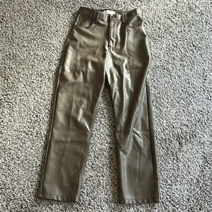 Abercrombie the 90’s straight ultra high rise pants